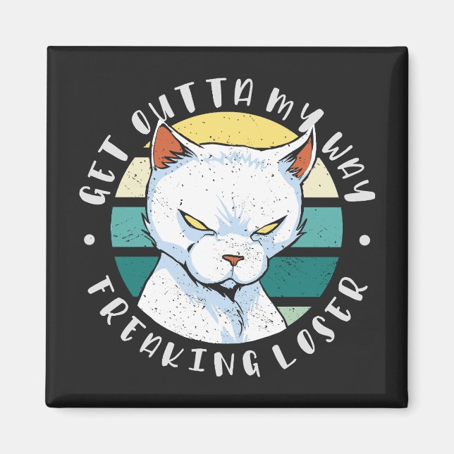 Imã Saia do meu caminho perdedor, Moody Cat Invitat (Frente)