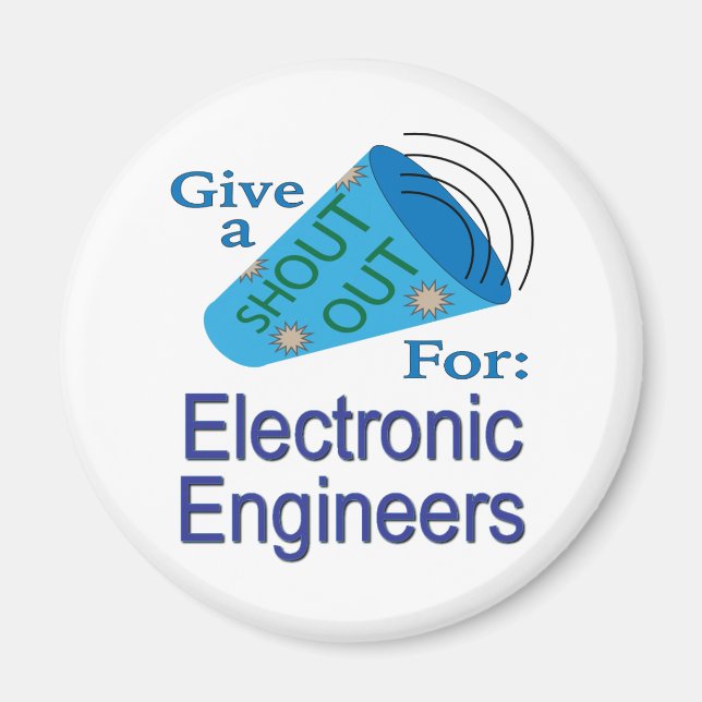 Imã Saia para Engenheiros Eletrônicos (Frente)