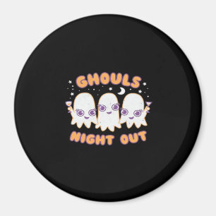 Imã Saída Noturna Ghouls - Estilo Kawaii - Bonito Hall