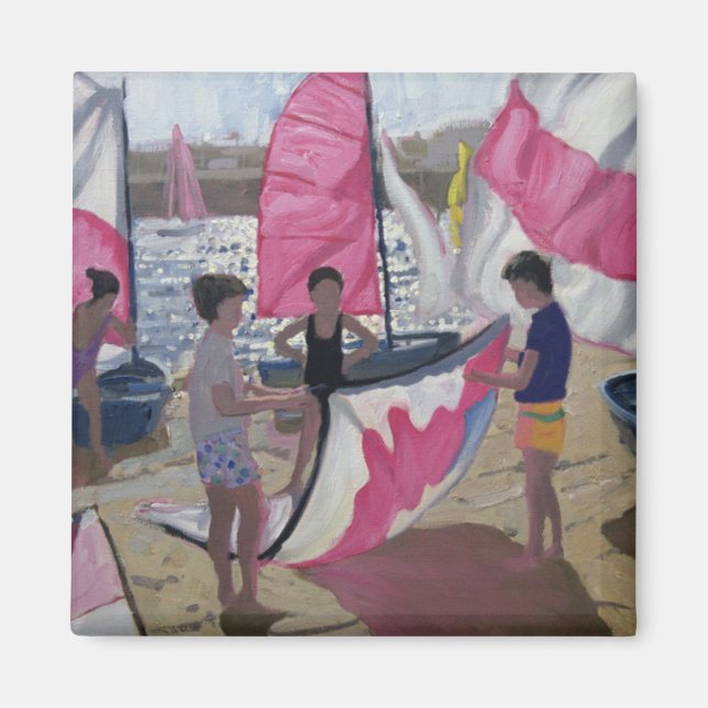 Imã Sailboat Royan França 1992 (Frente)