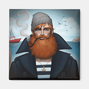 Imã "Sailor" Magnet de Glen Hanson