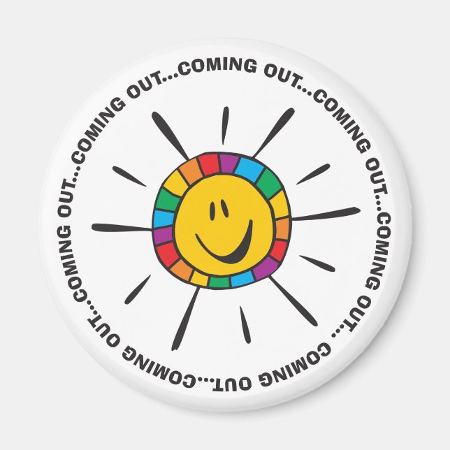 Imã Saindo de frente. (Frente)