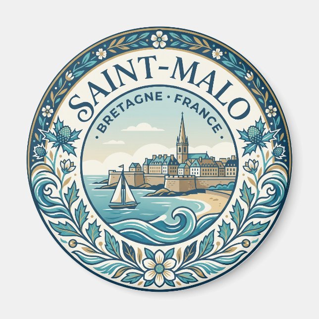 Imã Saint-Malo França (Frente)