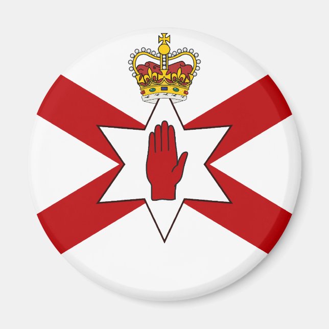 Imã Saint Patrick'S For Norte Ireland Crowned Flag (Frente)