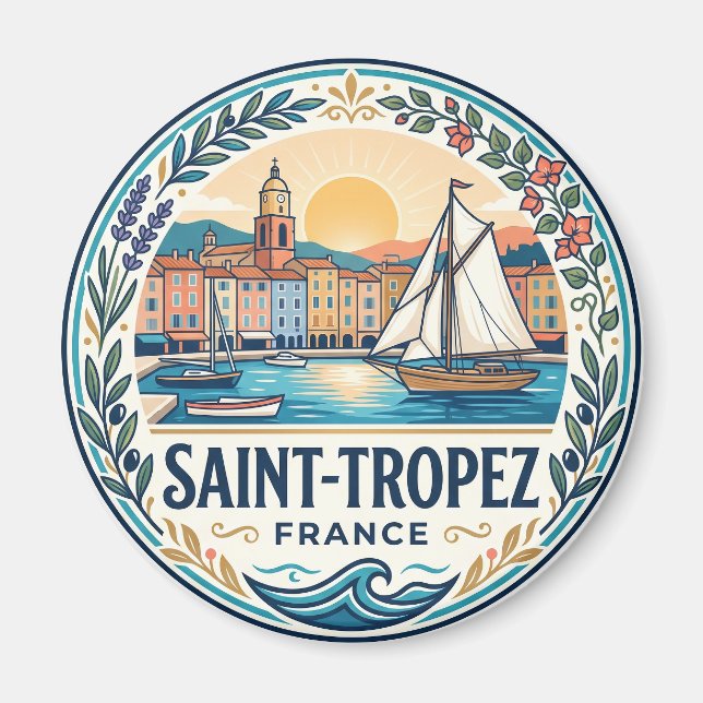 Imã Saint-Tropez França (Frente)