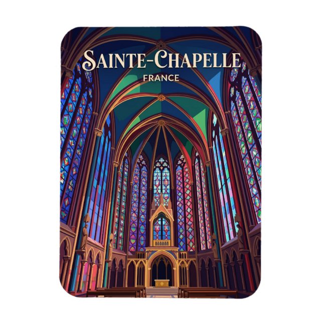 Ímã Sainte-Chapelle França (Vertical)
