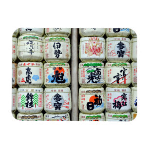 Ímã Sake Casks of Ise Shrine, Japão