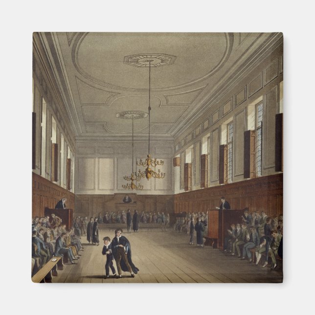 Imã Sala da Escola Eton, da 'História do Colégio Eton' (Frente)