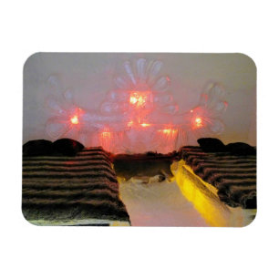 Ímã Sala de Águia no Hotel de Glace, Quebec, Canadá