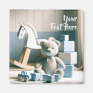 Imã Sala de Crianças Encantadas com Brinquedos