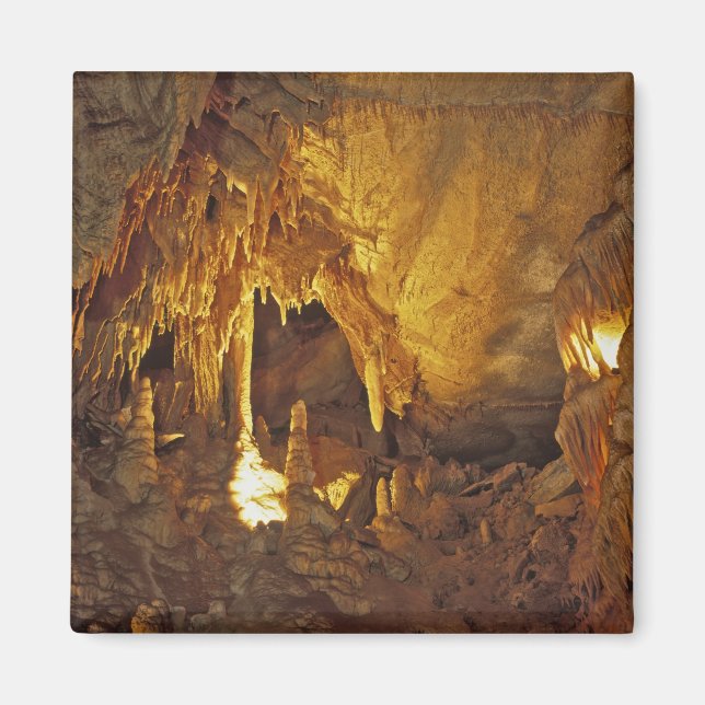 Imã Sala de Drapery, Parque Nacional da Caverna de Mam (Frente)