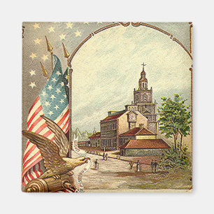 Imã Sala de Independência Vintage