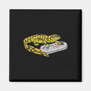 Imã Salamander Jogando Videogames Salamanders Gamers