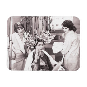 Ímã Salão de Cabelo de Diversão