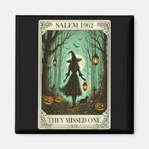Imã Salem 1692 Bruxa De Halloween Perderam Um Tarô C