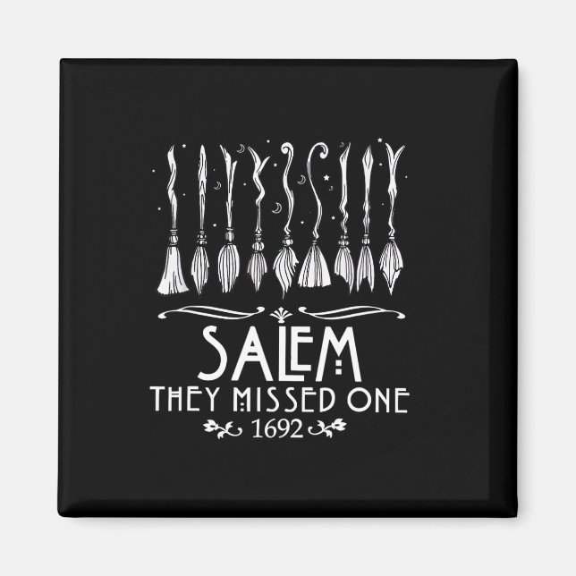 Imã Salem 1692 eles perderam um para o Halloween (Frente)