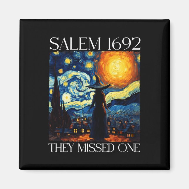 Imã Salem 1692 Eles Perderam Uma Rua Rosa De Bruxo De  (Frente)