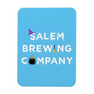 Ímã Salem Brewing Company White Photo Magnet