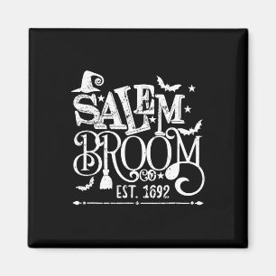 Imã Salem Broom Co Est 1692 Brincadeira De Halloween D