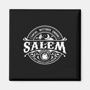 Imã Salem Local Witches Union Sky Acima Da Terra Est 1