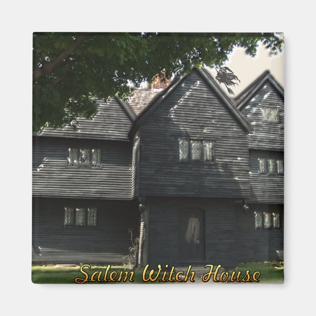Imã Salem Witch House Magnet (Frente)