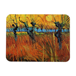 Ímã Sálemas ao Pôr-do-Sol,Vincent van Gogh