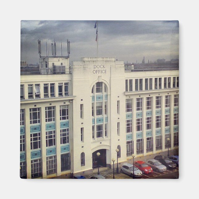 Imã Salford Dock Office Magnet (Frente)