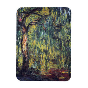 Ímã Salgueiro Chorão de Claude Monet, Arte Fina Antiga