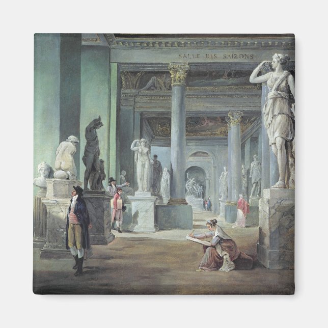 Imã Salle des Saisons no Louvre, c. 1802 (Frente)