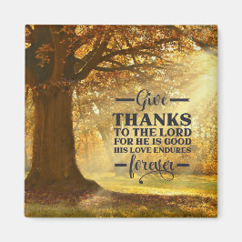 Imã Salm 107:1 Dê Obrigados ao LORD para Ele é bom