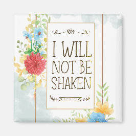 Imã Salm 16 8 Não serei Shaken Bíblia Christian