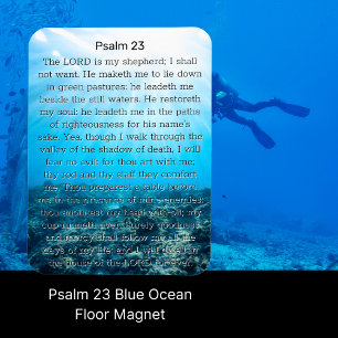 Ímã Salm 23 Blue Ocean Floor