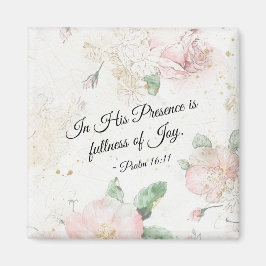 Imã Salmo 16:11 Em Sua Presença é a plenitude da alegr