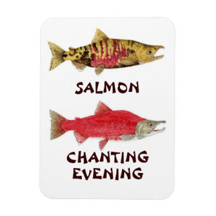 Ímã Salmon da noite Chanting