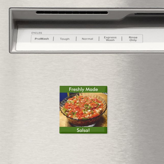 Imã Salsa recentemente feita (In Situ (Dishwasher))