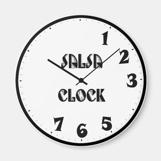 Imã SalsaClock (Frente)