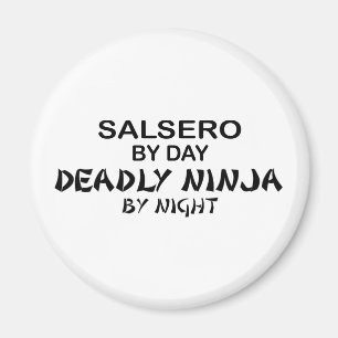 Imã Salsero Ninja mortal em a noite