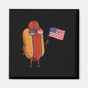 Imã Salsicha de Bolso do Dia 4 de Julho Patriot Men