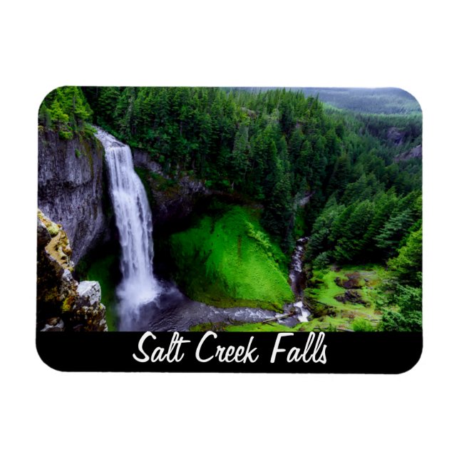 Ímã Salt Creek Falls Oregon (Horizontal)