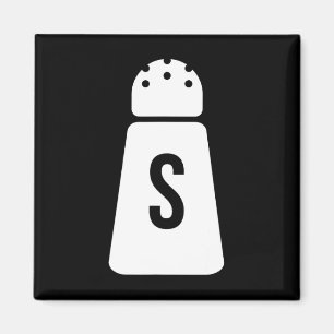 Imã Salt E Pepper Agitam Casais Engraçados