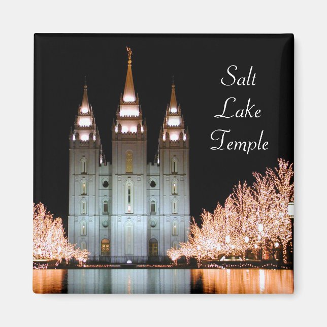 Imã Salt Lake LDS Temple Magnet (Frente)