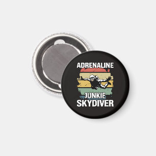 Imã Saltador de Paraquedas Viciado em Adrenalina