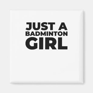 Imã Salto da Equipe de Badminton Shuttle - Apenas Um B