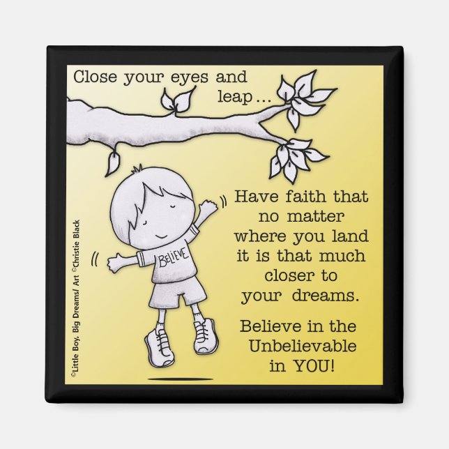 Imã Salto de Fé (Frente)