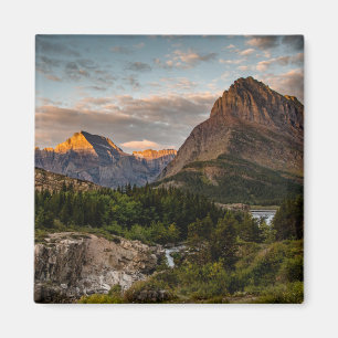 Imã Salto do Sol no Lago Swiftcurrent