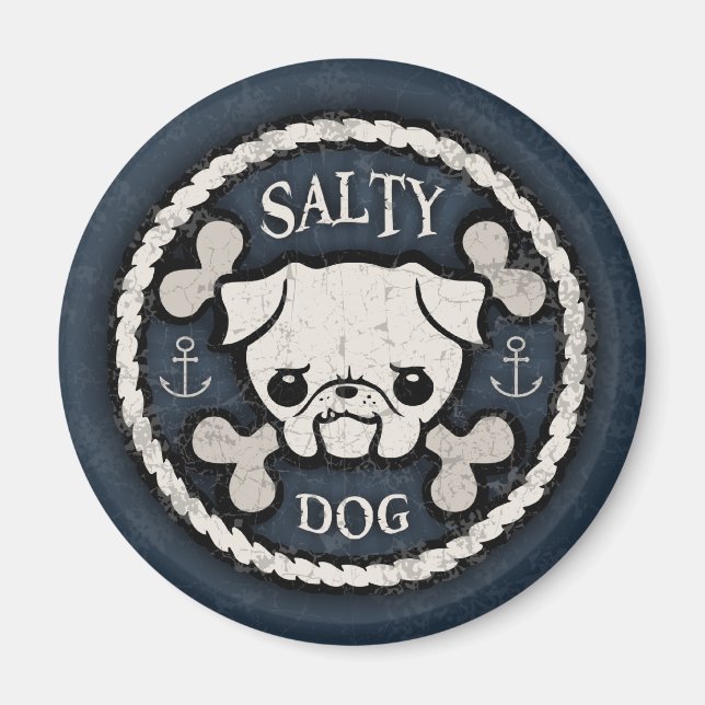 Imã Salty Dog - bd (Frente)