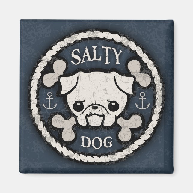 Imã Salty Dog - bd (Frente)