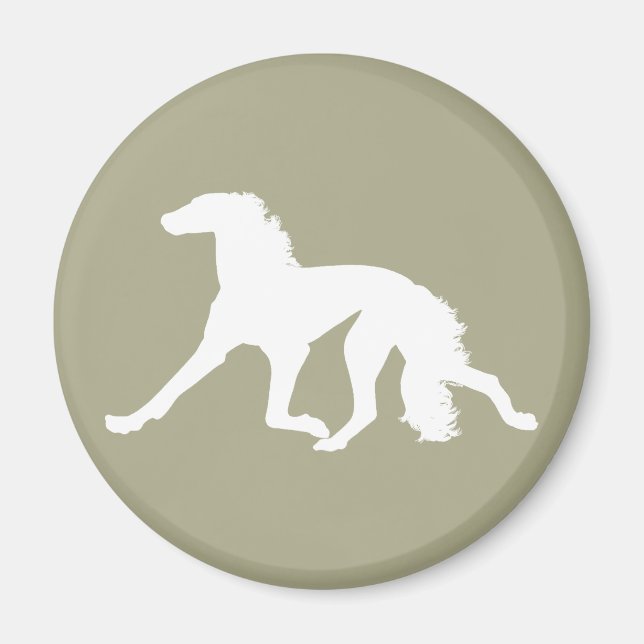 Imã Saluki Silhouette (Frente)