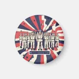 Imã "Salute ao Serviço: Feliz Dia das Forças Armadas"T