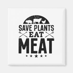 Imã Salva Plantas Comem Carne Cozinhar Byrbecue Che
